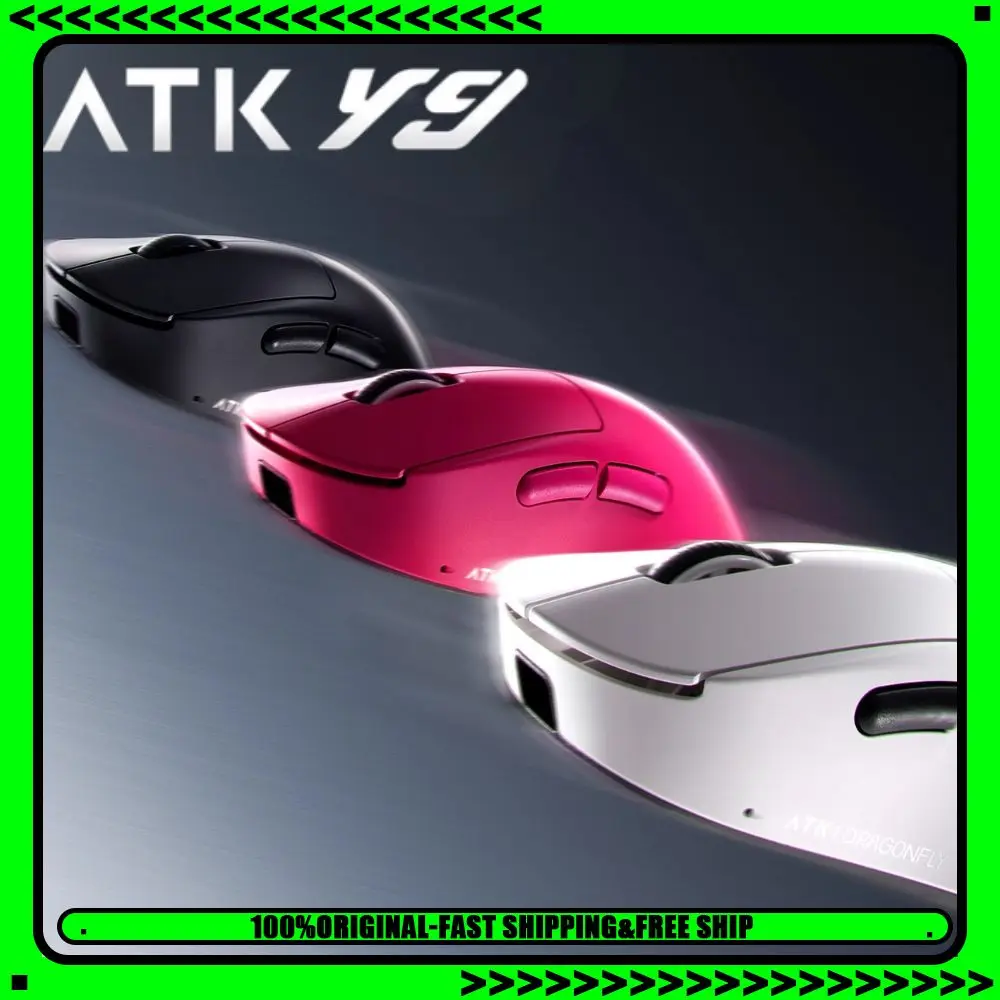 Esports Gaming Mouse Wireless - ATK Dragonfly Y9 Draadloze Muis 3-mose