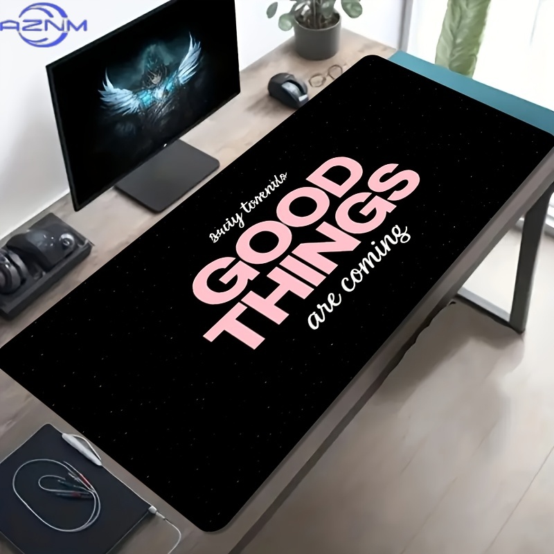 Esports Gaming Background - 1 stuk grote Esports-gaming-muismat, zwarte achtergrond
