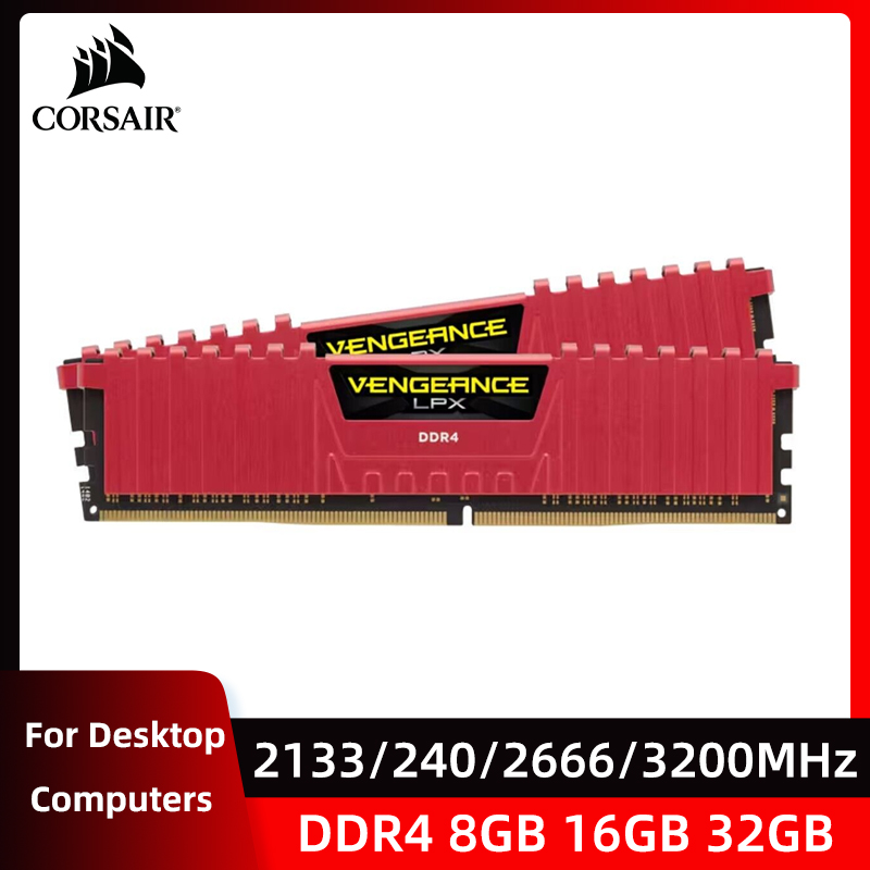Corsair Ram Vengeance 16Gb - Corsair Wraak Lpx Ddr4 Kit 8Gb