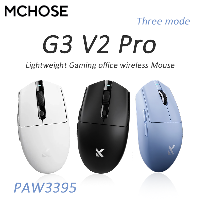 Esports Gaming Mouse Wireless - MCHOSE G3 V2 Pro/Ultra Lichtgewicht E-sports