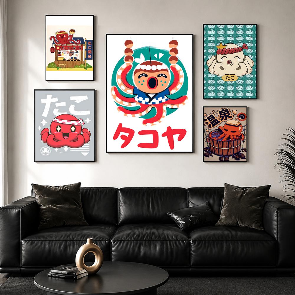 Leuke Takoyaki-poster Wandpost - Esports And Gaming Lounge recensie en prijs