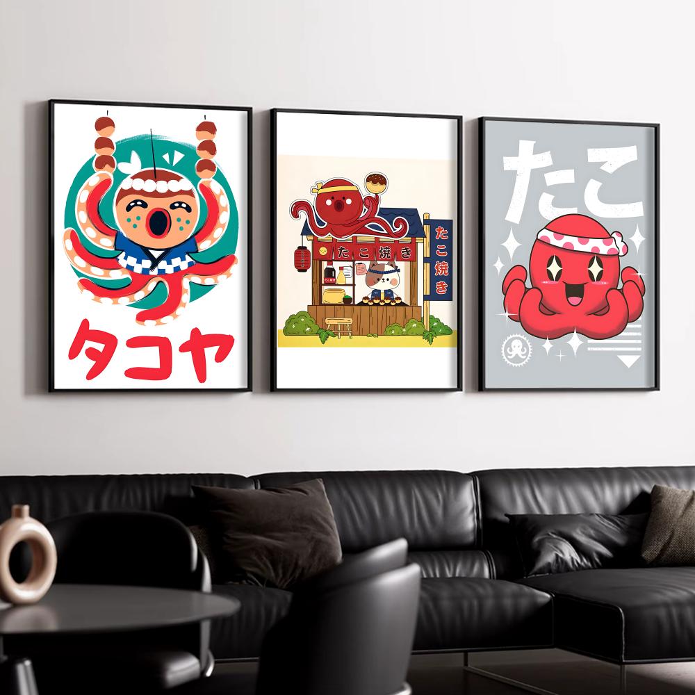 Leuke Takoyaki-poster Wandpost - Esports And Gaming Lounge recensie en prijs
