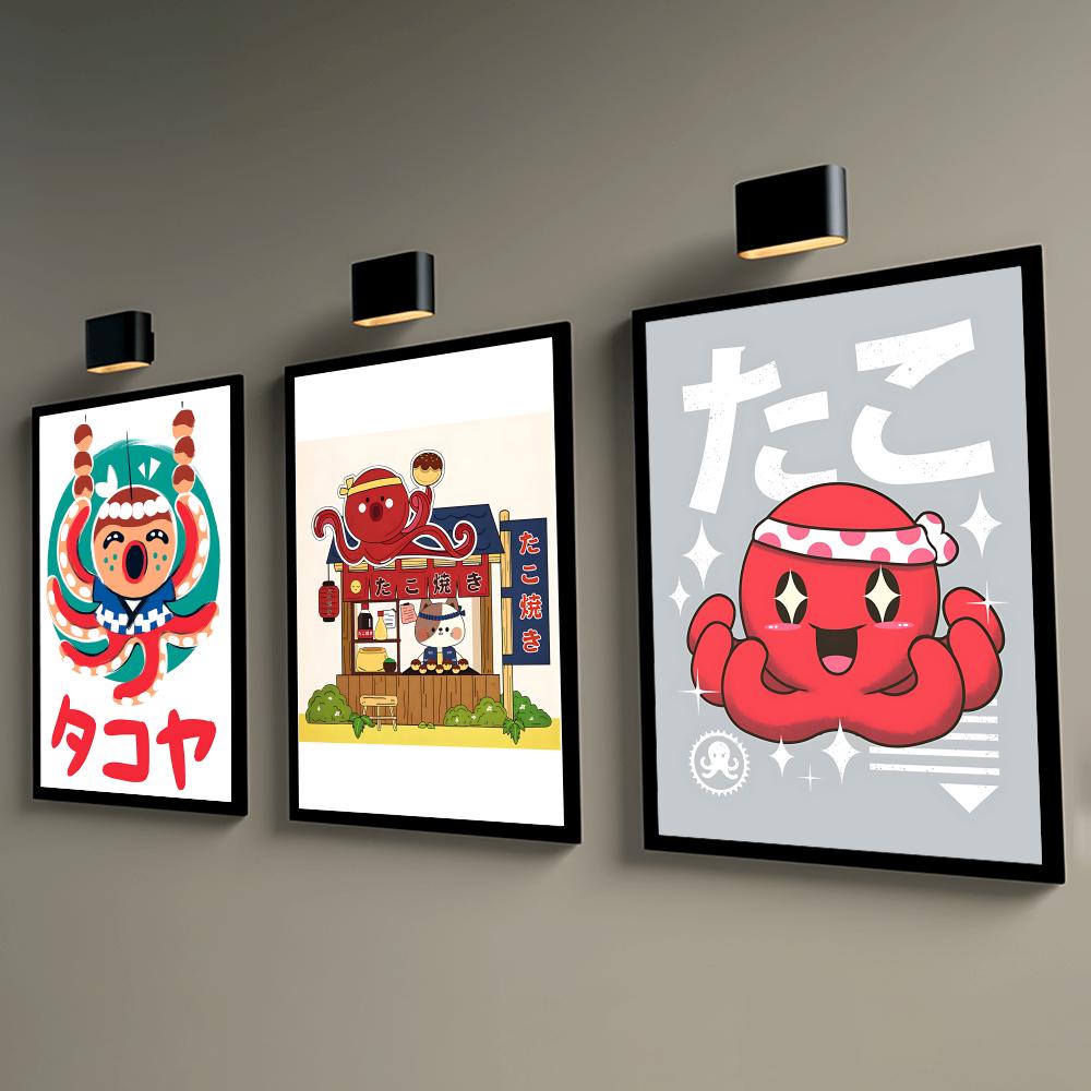 Leuke Takoyaki-poster Wandpost - Esports And Gaming Lounge recensie en prijs