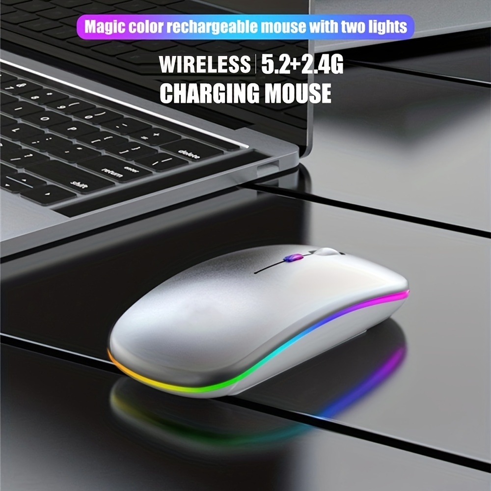 Draadloze Muis RGB Oplaadbare  - Esports Gaming Mice recensie en prijs