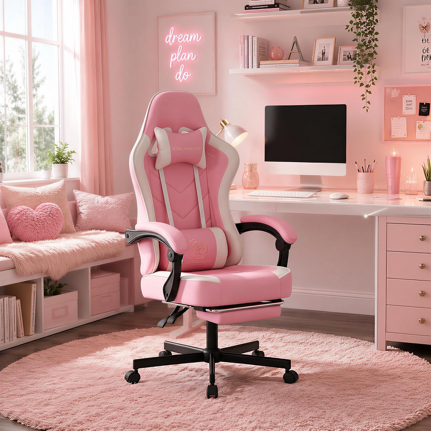 Ergonomische gamingstoel met h - Gaming & Esports District recensie en prijs