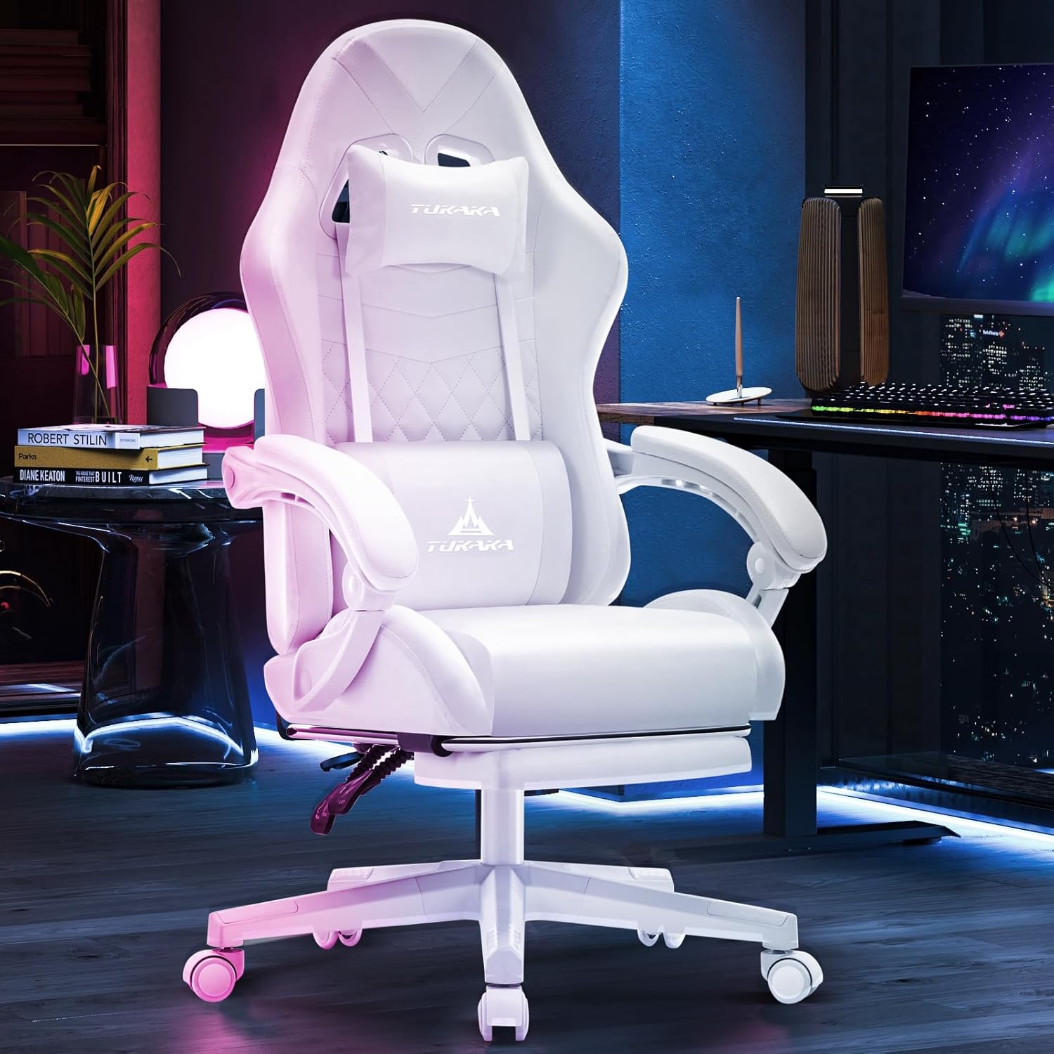 Witte ergonomische gamingstoel - Gaming & Esports District recensie en prijs