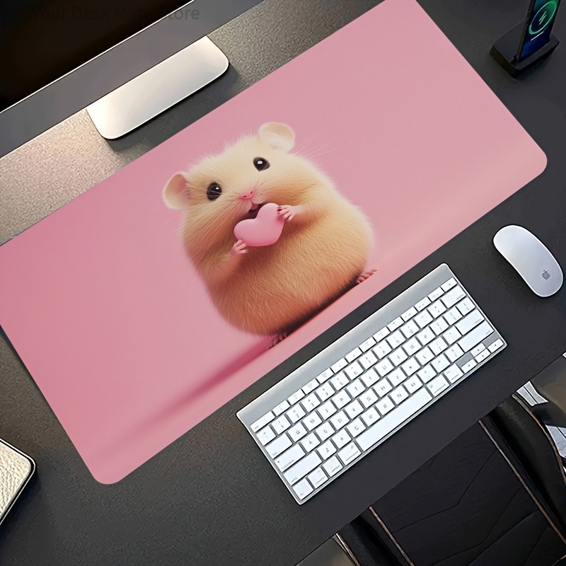 Hamster Hug Heart Roze Achterg - Esports Gaming Background recensie en prijs