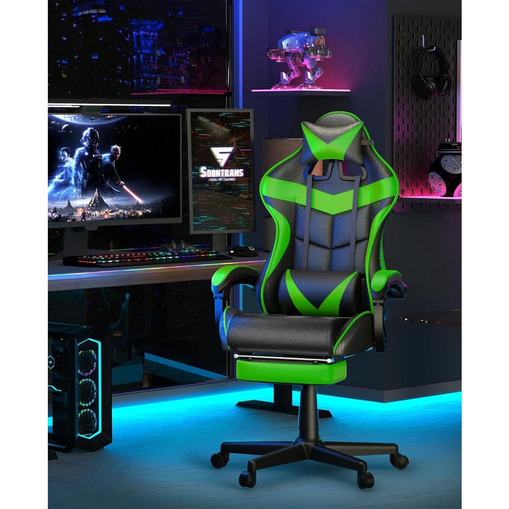 Ergonomische gamingstoel met v - Gaming & Esports District recensie en prijs