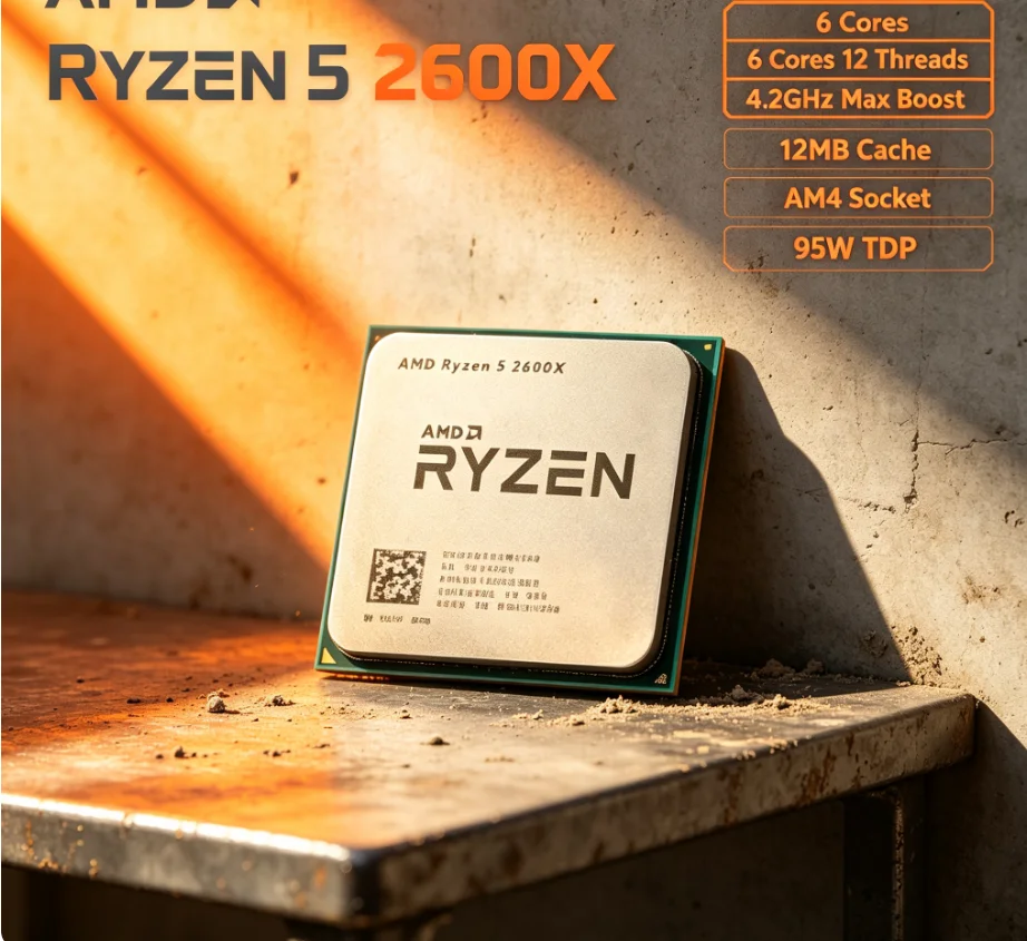 AMD R5 2600X 12nm AM4 Desktop  - Esports Gaming Pc recensie en prijs